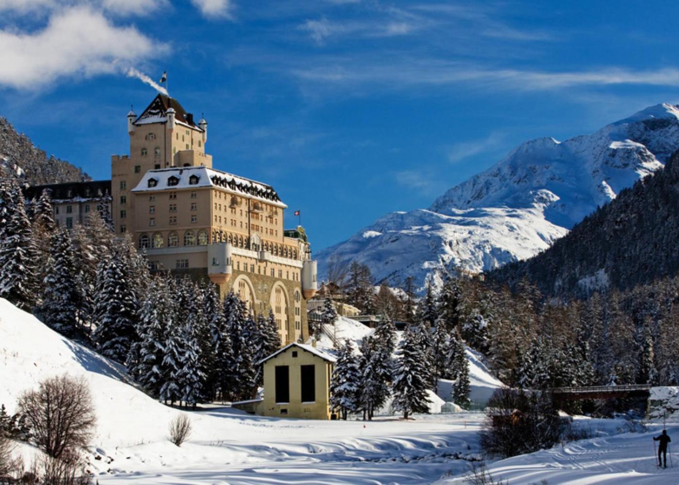 Schloss Hotel&Spa Pontresina Esterno foto